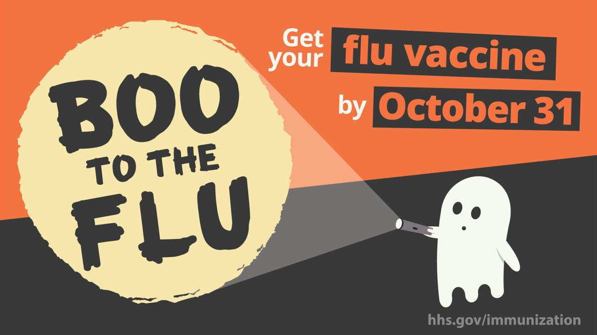 BOO! Flu shots are coming soon!